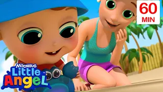 Hot And Cold ♨️ | Little Angel 😇 | Kids Learn! | Nursery Rhymes | Sing Along