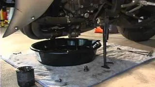 R1Videos.com How To Expert Oil Change 2004 2005 2006 Yamaha R1