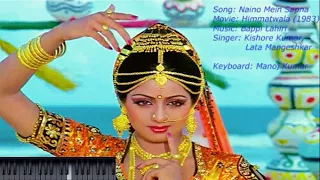 Naino Mein Sapna - Himmatwala (1983) | Keyboard | Manoj