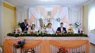 Цікаві кадри з весілля Володимира та Наталії