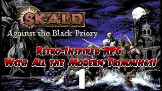 SKALD: Against the Black Priory | Char. Creation & Escape From the Boat! | EP1