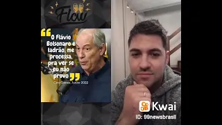 Ciro Gomes diz: me processa Flávio Bolsonaro que eu provo que você é ladrão #viral #noticias #🚨💥🚨💥