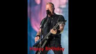 Happy 57th Birthday, James Hetfield