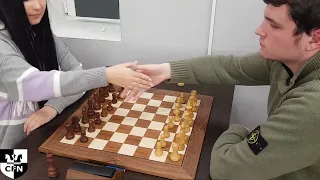 D. Salimova (1580) vs A. Ermakov (1734). Chess Fight Night. CFN. Blitz