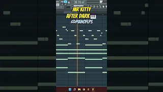 Mr Kitty - After Dark #midi #piano #shorts