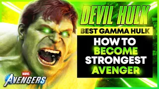 Devil Hulk Meta Build l Best Gamma Radition Build I Marvel Avengers Game