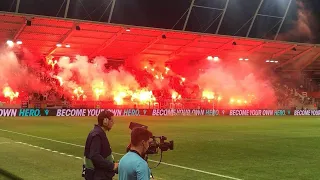 Ultras Kispest pyro | Kispest-Vasas | 2024.05.06.