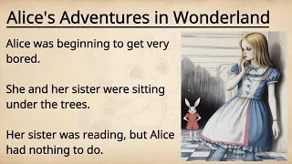 Alice's Adventures in Wonderland 🔥 Level 2 🔥 English Story Pod | Learn English Through Stories