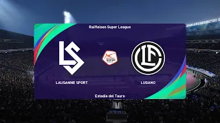 PES 2021 | Lausanne Sport vs Lugano - Switzerland Super League | 07/11/2020 | 1080p 60FPS