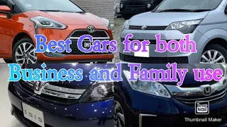 Ideal vehicles for both Business and Family use.