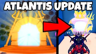 NEW ATLANTIS UPDATE IS HERE and I GOT SECRET PETS in Roblox Pet Catchers