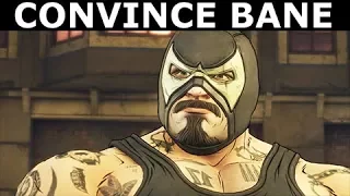 Convince Bane To Vote For Bruce - BATMAN Season 2 The Enemy Within Episode 2: The Pact