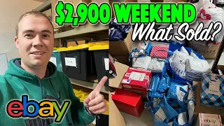 I Made $2.9K in 2 Days Selling on eBay & Amazon Full-Time | What Sold?