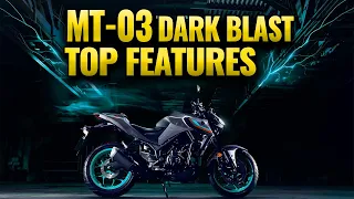 New 2022 Yamaha MT 03  Dark Blast features  💥  mt 03 2022 review