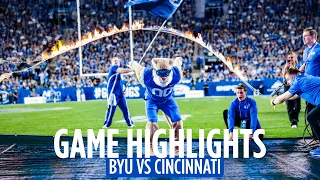 BYU Football vs Cincinnati | GAME HIGHLIGHTS (2023)