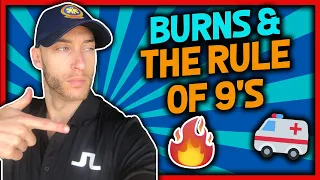 Burns & Rule of 9's Review for EMT's (Burn Patients in EMS)