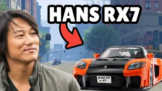 Running From The Cops Using Hans RX7 in GTA 5 RP