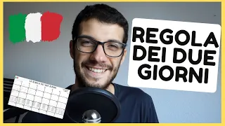 Studiare la LINGUA ITALIANA con Costanza - La regola dei 2 giorni | Italiano In 7 Minuti