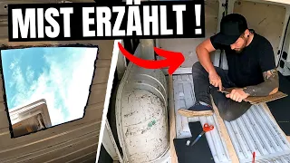 DIESEN FEHLER mache ich NICHT! Dank euch 😘 | Stealth Camper Projekt