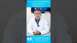 O Que São Considerados Níveis Baixos De Testosterona? | Dr. Claudio Guimarães