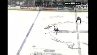 Viktor Kozlov's great shootout goal vs Ducks (2006)