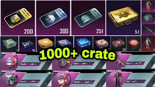 1000+ FREE crate | 200 premium & 300 classic crate opening pubg | new premium crate opening pubg