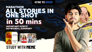 Treasure Trove Stories One Shot || Prose Important Words + Keywords + Summary || ICSE Class 10 2023