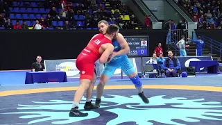 1 8 Final GR   97 kg ITA LUCA SVAICARI UKR ANDRII DEHTIAROV