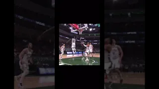 Kyrie Irving terrible injury landing on Giannis😣😬