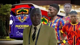 NO RICHARD ATTAH, NO GLID OTANGA ACCRA HEARTS OF OAK 20-MAN SQUAD TO FACE BEREKUM CHELSEA TOMORROW🔥