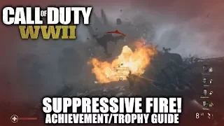 Call of Duty WW2 - Suppressive Fire! Achievement/Trophy Guide - Mission 8: Hill 493