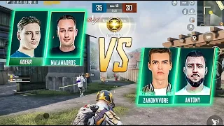 ЗАРУБА ЮТУБЕРОВ И КИБЕРСПОРТСМЕНОВ В TDM.PUBG MOBILE.MALAMADROS/NaviKITSUNE VS ANTONY/1218ZAKONVVORE