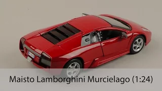 Распаковка Maisto Lamborghini Murcielago (1:24)