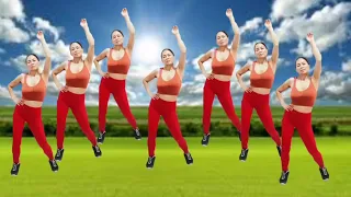 easy to exercise daily routine, twisted your waist, fat loss, reduce belly fat/Lovely dance fit