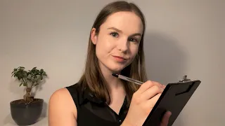 ASMR Asking You Questions for a Survey