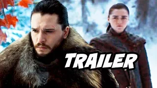 Game Of Thrones Season 8 Trailer 3 Breakdown - Jon Snow and Arya Stark