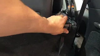 Nissan Pathfinder - How to Lay Down Rear Seats