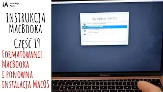 📚💻instrukcja MacBooka #19 - Formatowanie i instalacja MacOS, Resetowanie NVRAM i PRAM, diagnostyka