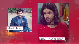 Felipe Colombo jugando a dos puntas como Lucho en "Son de Fierro" #EnOtraVidaFueron