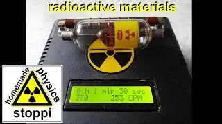 radioactive materials and their radiation - radioaktive Strahlungsquellen