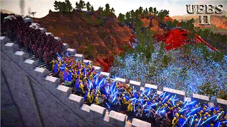 QUEENS, JEDI & GOLDEN KNIGHTS vs 3,500,000 DEMOGORGONS | Ultimate Epic Battle Simulator 2 | UEBS 2