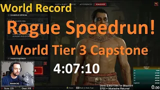 World Record! Rogue Capstone Speedrun! - Diablo 4