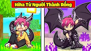 NẾU HIHA BỊ DÍNH LỜI NGUYỀN TỪ NGƯỜI THÀNH RỒNG ENDER TRONG MINECRAFT*LỜI NGUYỀN CỦA RỒNG ENDER 🤩😍