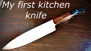 Making my first kitchen knife  |-Knife making