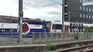 Z8800 et Z20900 : Départ de la gare de Ermont Eaubonne sur la ligne C du RER