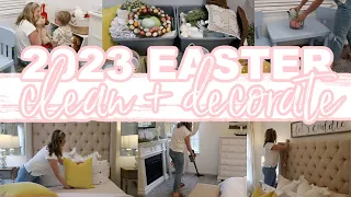 2023 EASTER CLEAN + DECORATE | EASTER BEDROOMS | SPRING DECOR | Lauren Yarbrough