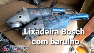 #LixadeiraBosch #Lixadeiraprofissional   Lixadeira Bosch 22-180 com barulho