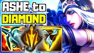 Triforce Ashe Is STRONG - Ashe Unranked to Diamond #1 | League of Legends