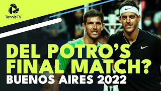 Del Potro's Final Match? Juan Martin Del Potro vs Federico Delbonis | Argentina Open 2022 Highlights