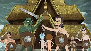 Rick and Morty Season 7. Episode 9. Catching the Pope!